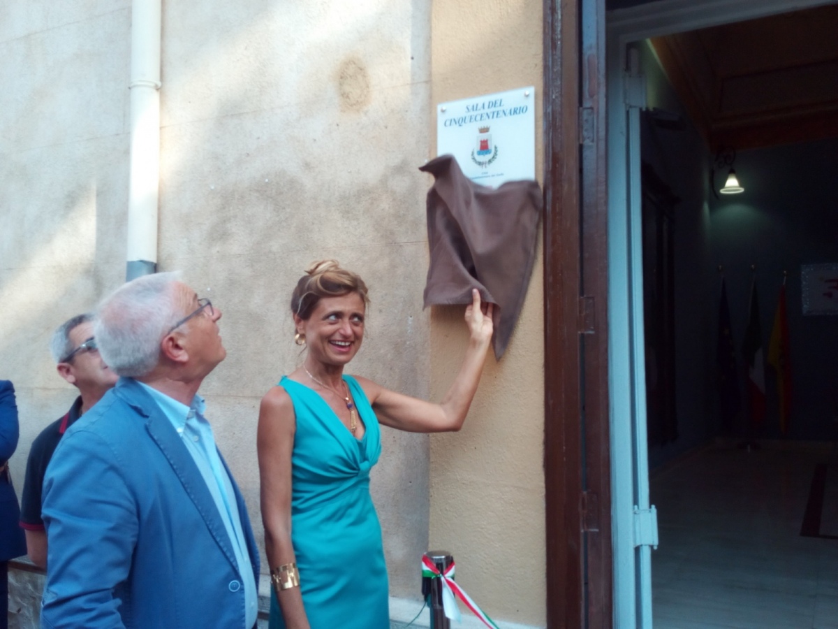 Inaugurata sala cinquecentenario a Castellammare